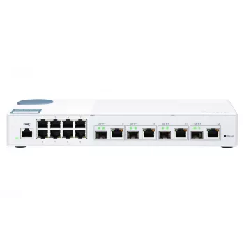 Switch de red QNAP QSW-M408-4C Gestionado L2 Gigabit Ethernet (10/100/1000) Blanco