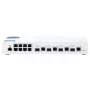 Switch de red QNAP QSW-M408-4C Gestionado L2 Gigabit Ethernet (10/100/1000) Blanco