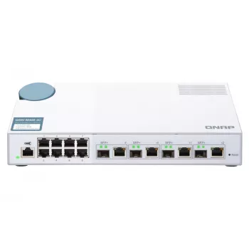 Switch de red QNAP QSW-M408-4C Gestionado L2 Gigabit Ethernet (10/100/1000) Blanco