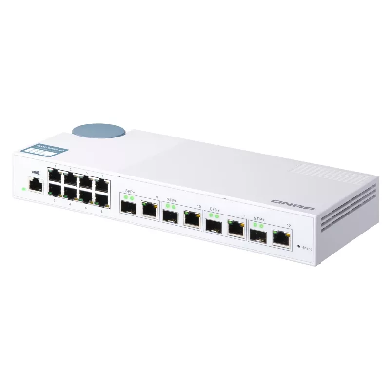 Switch de red QNAP QSW-M408-4C Gestionado L2 Gigabit Ethernet (10/100/1000) Blanco
