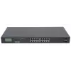 Switch no gestionado Intellinet 16 puertos Gigabit Ethernet PoE+ 370W