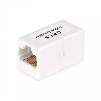 Conector RJ45 StarTech.com pack de 5, conector Cat6 en línea, conector hembra a hembra (H/H) T568, extensión de cable Ethernet no apantallado