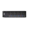 Switch KVM DisplayPort de doble monitor de 4 puertos StarTech.com, 4K 60Hz, 2 puertos hub USB 5Gbps, 2 puertos USB 2.0 HID, conmutación por tecla de acceso rápido y botón, conforme a TAA – audio de 3,5 mm, HDCP