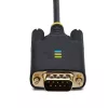 Cable adaptador USB a serie StarTech.com de 3ft (1m), conservación de COM, tornillos/tuercas reemplazables, USB-A a DB9 RS232, IC FTDI, protección ESD, Windows/macOS/Linux