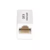 Conector RJ45 StarTech.com, conector Cat6 en línea, conector hembra a hembra (H/H) T568, extensión de cable Ethernet no apantallado