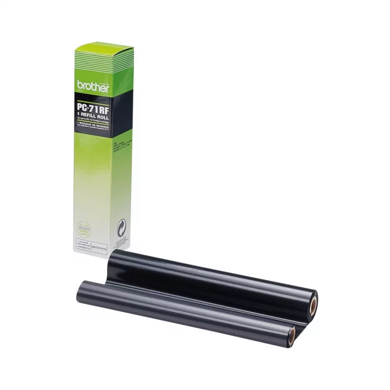 Brother PC-71RF Accesorio para fax Rollo de fax 144 páginas negro 1 ud.