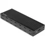 StarTech.com M2E1BMU31C carcasa USB-C 10 Gbps para SSD M.2 NVMe, PCIe, USB 3.1 Gen 2, 1 GB/s, compatible con Thunderbolt 3, aluminio, negro