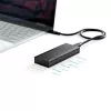 StarTech.com M2E1BMU31C carcasa USB-C 10 Gbps para SSD M.2 NVMe, PCIe, USB 3.1 Gen 2, 1 GB/s, compatible con Thunderbolt 3, aluminio, negro
