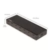StarTech.com M2E1BMU31C carcasa USB-C 10 Gbps para SSD M.2 NVMe, PCIe, USB 3.1 Gen 2, 1 GB/s, compatible con Thunderbolt 3, aluminio, negro