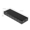 StarTech.com M2E1BMU31C carcasa USB-C 10 Gbps para SSD M.2 NVMe, PCIe, USB 3.1 Gen 2, 1 GB/s, compatible con Thunderbolt 3, aluminio, negro