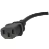StarTech.com Cable de alimentación UK de 1,8 m, 18AWG, BS 1363 a C13, 10 A 250 V, Cable de alimentación de repuesto negro, Cable de alimentación, Cable de alimentación para PC, Cable de alimentación para TV/monitor