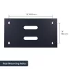 StarTech.com WALLMOUNT6 soporte de pared 6U para panel de conexiones, 19 pulgadas, 35,5 cm de profundidad, acero, negro
