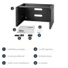 StarTech.com WALLMOUNT6 soporte de pared 6U para panel de conexiones, 19 pulgadas, 35,5 cm de profundidad, acero, negro