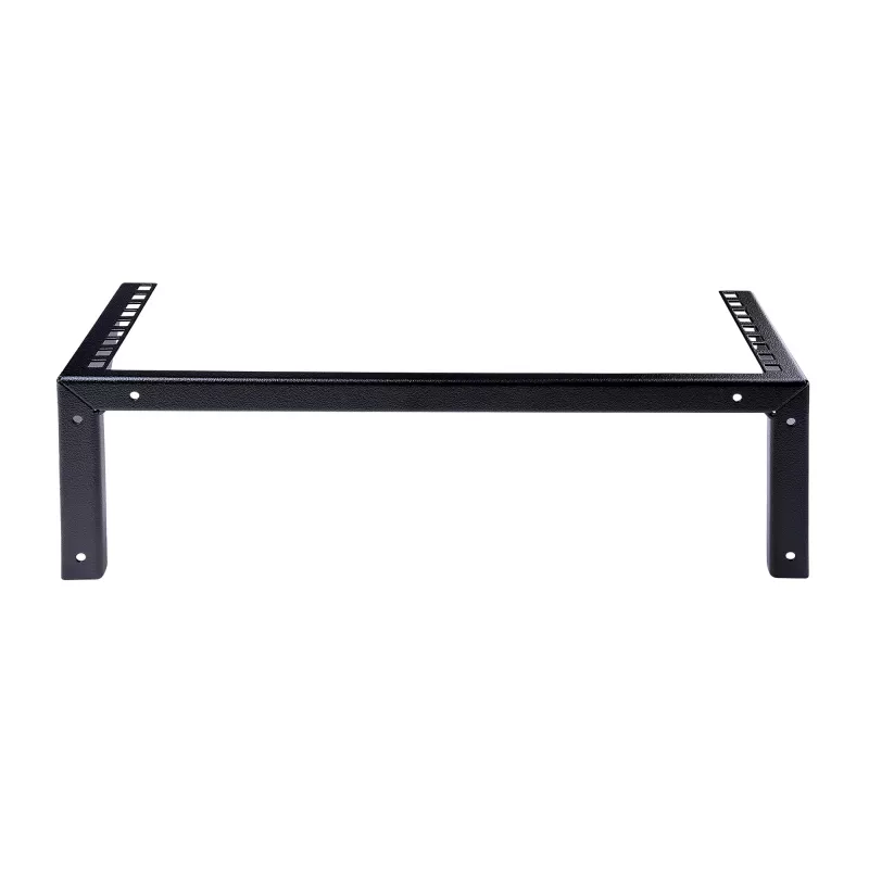 StarTech.com Soporte de rack vertical de pared 3U 19” , Soporte de pared para patch panel para equipos de datos/AV/IT/ordenador, Rack 3U para armario o sala de servidores, Capacidad de carga 150 lb (68 kg)