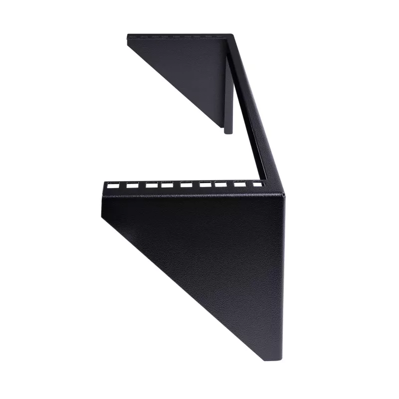 StarTech.com Soporte de rack vertical de pared 3U 19” , Soporte de pared para patch panel para equipos de datos/AV/IT/ordenador, Rack 3U para armario o sala de servidores, Capacidad de carga 150 lb (68 kg)