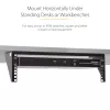 StarTech.com Soporte de rack vertical de pared 3U 19” , Soporte de pared para patch panel para equipos de datos/AV/IT/ordenador, Rack 3U para armario o sala de servidores, Capacidad de carga 150 lb (68 kg)