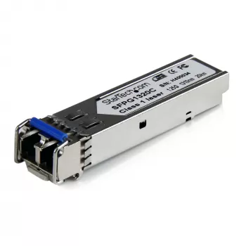 StarTech.com Módulo transceptor SFP compatible con Cisco GLC-LH-SMD - 1000BASE-LH ~ Módulo SFP compatible con Cisco GLC-LH-SMD - 1000BASE-LH - Transceptor óptico 1GbE fibra monomodo SMF - SFP Gigabit Ethernet 1GE - LC 20 km - 1310 nm - DDM Cisco Firepower, IE2000, IE4000