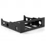 StarTech.com Adaptador de soporte de disco duro de 3,5 pulgadas a bahía frontal de 5,25 pulgadas~Soporte de montaje frontal de 3,5 pulgadas a 5,25 pulgadas