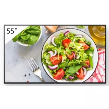 Sony FW-55BZ35L Pantalla de señalización digital Pantalla plana de señalización digital 139,7 cm (55 pulgadas) LCD Wi-Fi 550 cd/m² 4K Ultra HD negra Android 24/7
