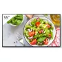 Sony FW-55BZ35L Bravia Professional pantalla para cartelería digital, 55 pulgadas (139,7 cm), LCD, 4K UHD 3840x2160, HDR, 550 cd/m², Wi-Fi, Android, 24/7, negra