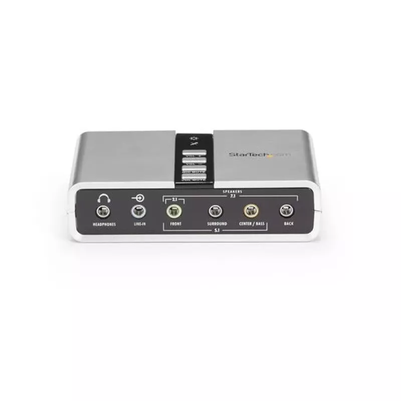 StarTech.com Adaptador de audio USB 7.1 Tarjeta de sonido externa con audio digital SPDIF