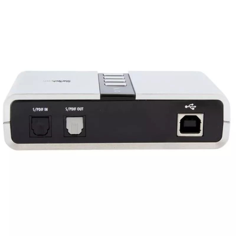 StarTech.com Adaptador de audio USB 7.1 Tarjeta de sonido externa con audio digital SPDIF
