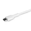 StarTech.com Cable USB-C a Lightning blanco resistente de 1,8 m – Cable de carga/sincronización USB Type-C a Lightning de fibra de aramida duradero y robusto – Certificado Apple MFi iPad/iPhone 12