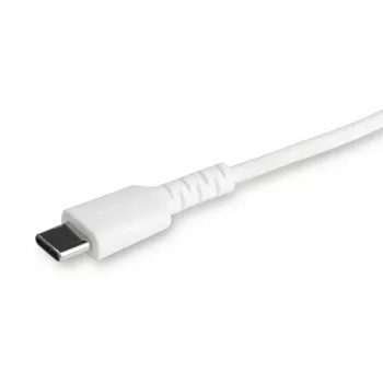 StarTech.com Cable USB-C a Lightning blanco resistente de 1,8 m – Cable de carga/sincronización USB Type-C a Lightning de fibra de aramida duradero y robusto – Certificado Apple MFi iPad/iPhone 12