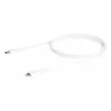 StarTech.com Cable USB-C a Lightning blanco resistente de 1 m – Cable de carga/sincronización USB Type-C a Lightning de fibra de aramida robusto – Certificado Apple MFi iPad/iPhone 12