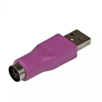 StarTech.com Adaptador de repuesto de teclado PS/2 a USB – M/H, USB A, PS/2, violeta