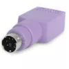 StarTech.com Adaptador de repuesto de teclado USB a PS/2 – H/M, PS/2, USB A, violeta