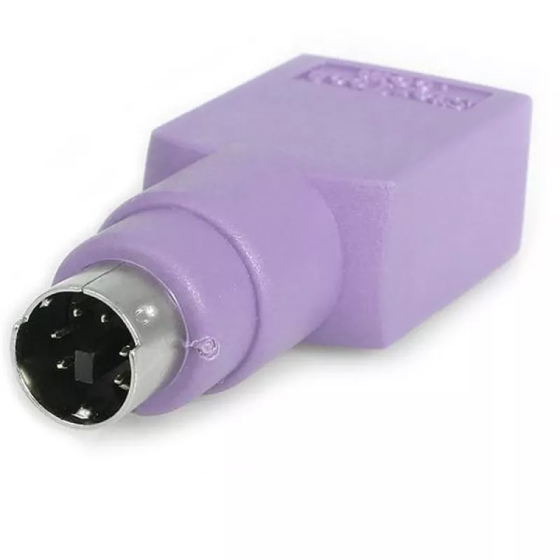 StarTech.com Adaptador de repuesto de teclado USB a PS/2 – H/M, PS/2, USB A, violeta
