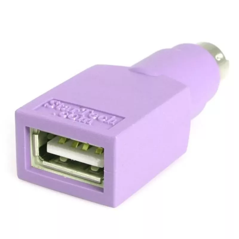 StarTech.com Adaptador de repuesto de teclado USB a PS/2 – H/M, PS/2, USB A, violeta