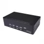 StarTech.com Switch KVM Dual DisplayPort de 4 puertos - 4K 60Hz