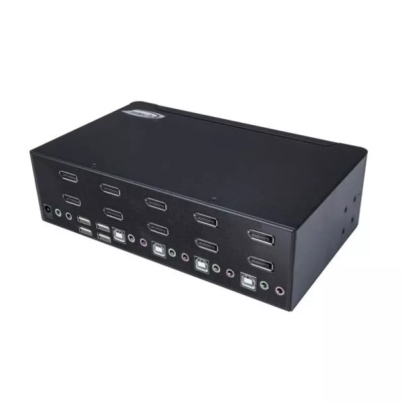StarTech.com Switch KVM Dual DisplayPort de 4 puertos - 4K 60Hz