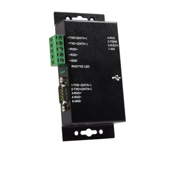 StarTech.com Adaptador serie industrial USB a RS422/RS485 de 1 puerto de metal con aislamiento