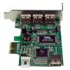 StarTech.com Tarjeta USB PCI Express de bajo perfil de alta velocidad de 4 puertos