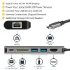 StarTech.com Adaptador multipuerto USB C – Dock de viaje USB-C con HDMI 4K, hub 3x USB 3.0, SD/SDHC, GbE, PD 3.0 de 60W Pass-Through – USB Type-C/Thunderbolt 3 – Sustituye a DKT30CSDHPD