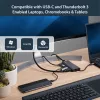 StarTech.com Adaptador multipuerto USB C – Dock de viaje USB-C con HDMI 4K, hub 3x USB 3.0, SD/SDHC, GbE, PD 3.0 de 60W Pass-Through – USB Type-C/Thunderbolt 3 – Sustituye a DKT30CSDHPD