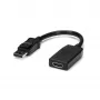 StarTech.com DP2HDMI adaptador/conversor de vídeo de DisplayPort a HDMI, pasivo, hasta 1920x1200, DP macho – HDMI hembra, 24 cm
