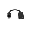 StarTech.com DP2HDMI adaptador/conversor de vídeo de DisplayPort a HDMI, pasivo, hasta 1920x1200, DP macho – HDMI hembra, 24 cm
