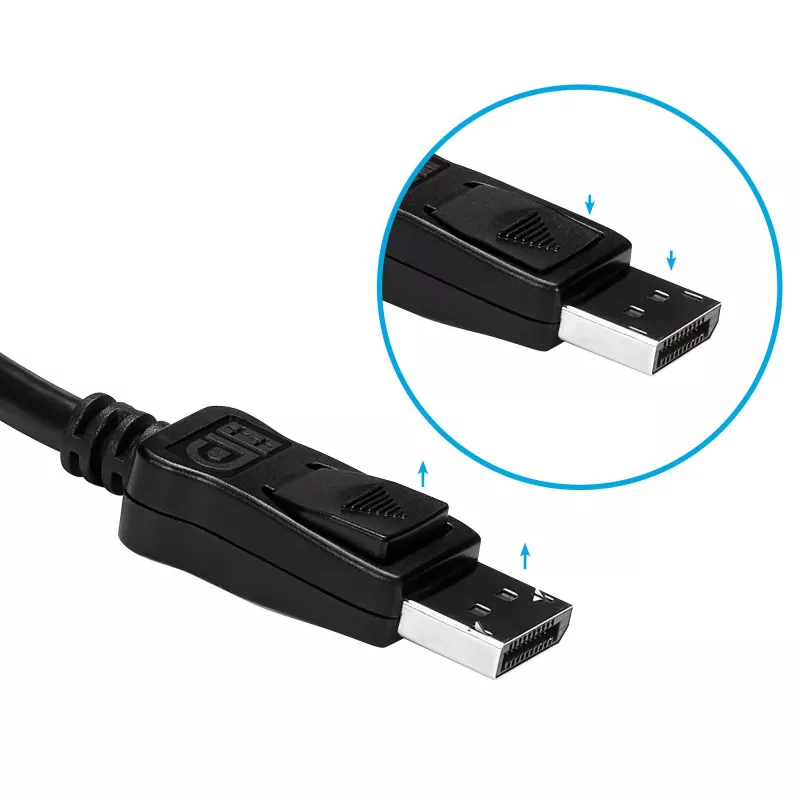 StarTech.com DP2HDMI adaptador/conversor de vídeo de DisplayPort a HDMI, pasivo, hasta 1920x1200, DP macho – HDMI hembra, 24 cm