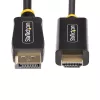 StarTech.com Cable adaptador DisplayPort a HDMI de 1m, 4K 60Hz con HDR, DP a HDMI 2.0b, convertidor de vídeo activo, DisplayPort de sobremesa a monitor HDMI