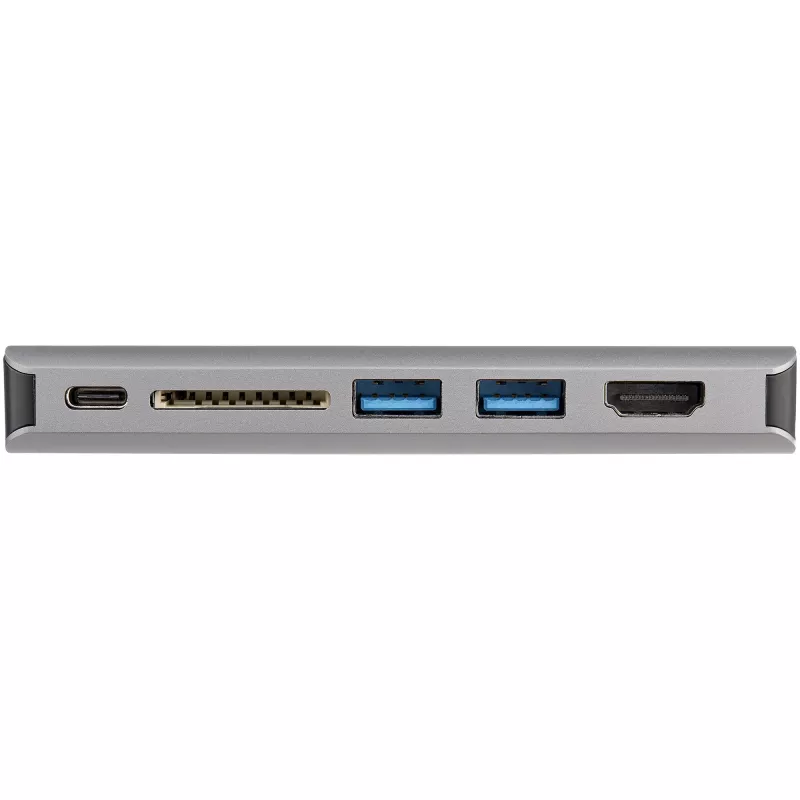 StarTech.com Adaptador multipuerto USB-C – Dock de viaje mini USB-C con HDMI 4K o VGA 1080p – Hub 3x USB 3.0, SD, GbE, audio, PD 100W Pass-Through – Estación de acoplamiento portátil para portátil/tablet