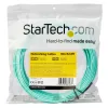 StarTech.com Cable de fibra óptica multimodo LC/UPC a LC/UPC OM4 de 10 m (30 ft), fibra zipcord LOMMF/VCSEL 50/125 µm, 100G, baja pérdida de inserción – cable jumper de fibra óptica LSZH