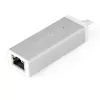 StarTech.com Adaptador de red USB-C a Gigabit – plateado, con cable, USB, Ethernet, 5000 Mbit/s, plateado
