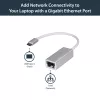 StarTech.com Adaptador de red USB-C a Gigabit – plateado, con cable, USB, Ethernet, 5000 Mbit/s, plateado
