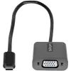 StarTech.com Adaptador USB-C a VGA – 1080p adaptador dongle USB Type-C a VGA – convertidor de vídeo USB-C (DP Alt Mode) a monitor/pantalla VGA – compatible con Thunderbolt 3 – cable integrado de 30 cm – versión mejorada de CDP2VGA