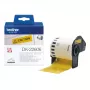 Cinta continua Brother DK22606 amarillo negro