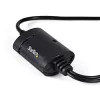 StarTech.com ICUSB2322F cable adaptador FTDI de USB a serie RS232 de 2 puertos, USB 2.0, 2,1 m, negro
